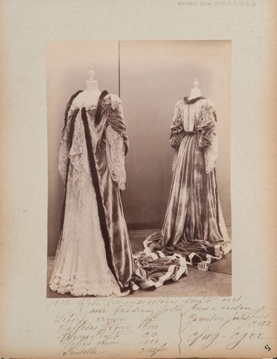 Página del Álbum: Casa de Worth, Vestido de Photographer French