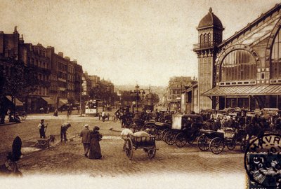 Le Havre, Normandía, hacia 1900 (fotografía en blanco y negro) de Photographer French