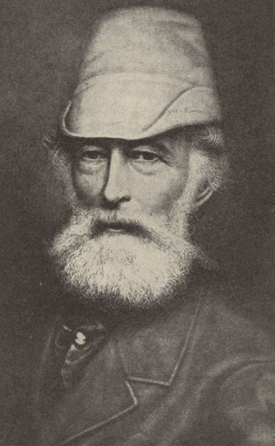 Alfred Krupp, industrial alemán que fundó las Obras Krupp en Essen de Photographer German