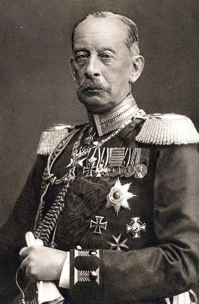 Alfred von Schlieffen (foto en blanco y negro) de Photographer German
