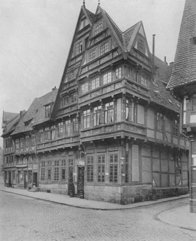 Casa alemana antigua en Der Osterstrasse de Photographer German