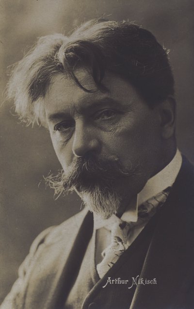 Arthur Nikisch, director de orquesta húngaro (foto en b/n) de Photographer German