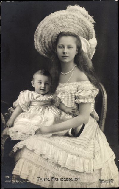 Tía Prinzesschen, Princesa Luise de Prusia de Photographer German