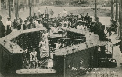 Bad Wildungen. Postal enviada en 1913 de Photographer German