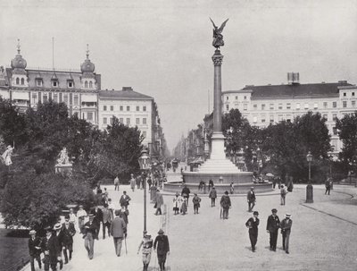 Plaza Belle-Alliance y Calle Friedrich de Photographer German
