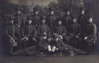Grupo de soldados del ejército alemán de Photographer German