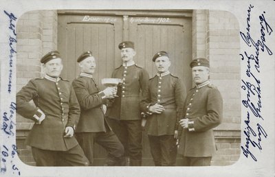 Grupo de soldados del ejército alemán de Photographer German