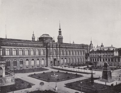 Galería de Pinturas Real, Vista desde el Zwinger de Photographer German