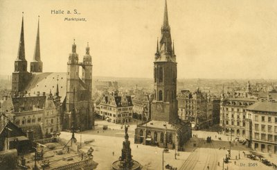 Marketplatz, Halle de Photographer German
