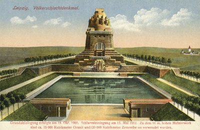 Monumento a la Batalla de las Naciones, Leipzig de Photographer German