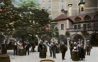 Múnich: Konigl Hofbrauhaus, Hof de Photographer German
