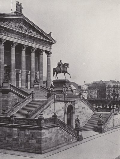 Galería Nacional y Monumento a Friedrich Wilhelm IV de Photographer German