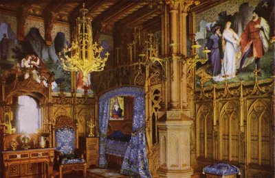 Castillo de Neuschwanstein: Dormitorio de Photographer German