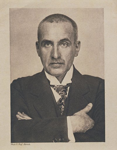 Retrato de Frank Wedekind de Photographer German