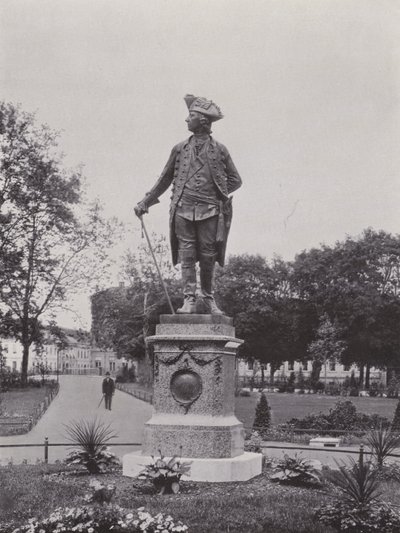 Potsdam, Monumento a Federico el Grande de Photographer German
