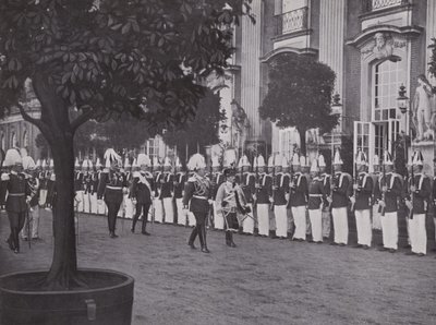 Potsdam, Recepción de Príncipes por el Emperador en el Nuevo Palacio de Photographer German