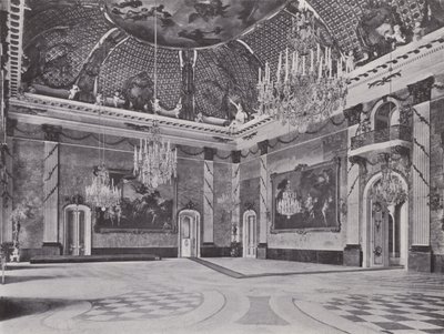 Potsdam, Nuevo Palacio, Sala de Mármol de Photographer German