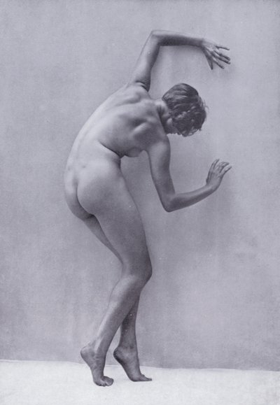 El cuerpo bello, cultura física para mujeres (foto b/n) de Photographer German