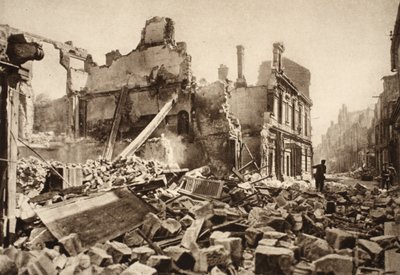 Vista de Rue St. Martin, Soissons de Photographer German