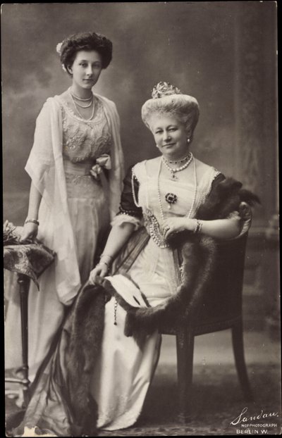 Wohlfahrts Postal, Princesa heredera Luise, Victoria de Photographer German