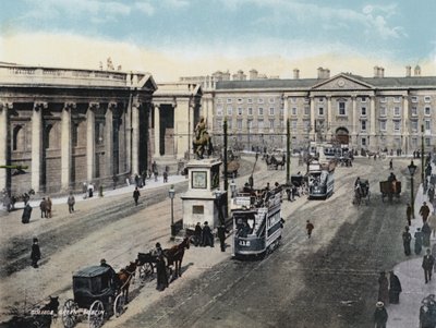 College Green, Dublín (foto a color) de Photographer Irish