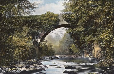 Irlanda: Puente Dargle, Condado de Wicklow (foto a color) de Photographer Irish