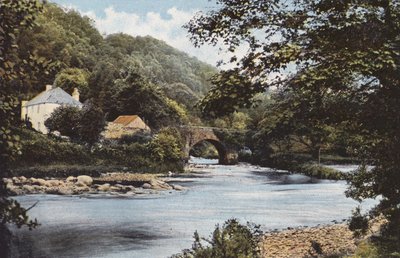 Irlanda: El Encuentro de las Aguas, En el Valle de Avoca, Condado de Wicklow (foto a color) de Photographer Irish