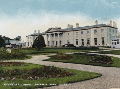 Residencia Virreinal, Phoenix Park, Dublín de Photographer Irish
