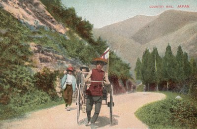 Entregando correo en el Japón rural de Photographer Japanese