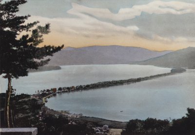 Japón, c.1912: Amano-Hashidate, una de las tres escenas más notables de Japón; A unas 80 millas de Kioto de Photographer Japanese