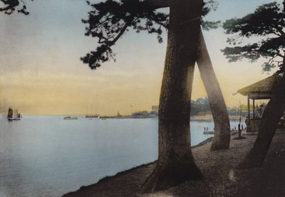 Japón, c.1912: Maiko cerca de Kobe de Photographer Japanese