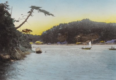 Japón, c.1912: Estrecho de Ondo, Aki de Photographer Japanese