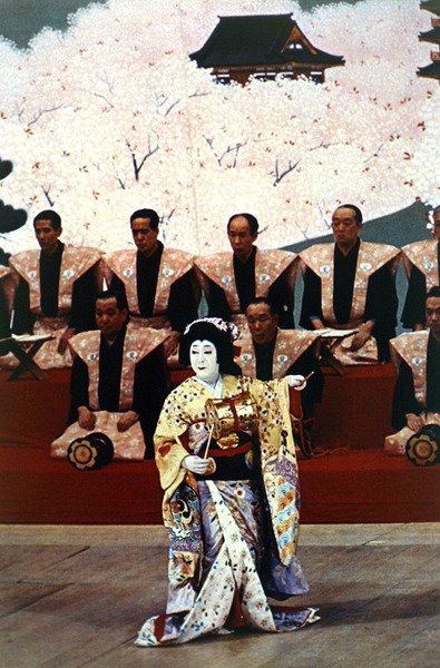 Obra de teatro Kabuki japonesa de Photographer Japanese