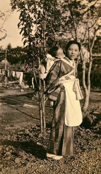 Madre y bebé japoneses de Photographer Japanese