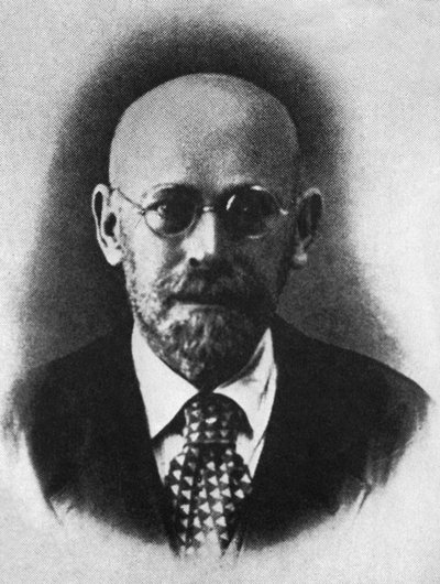 Janusz Korczak (foto en blanco y negro) de Photographer Polish