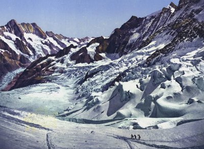 Ferrocarril de la Jungfrau, en la estación de Eismeer (foto) de Photographer Swiss