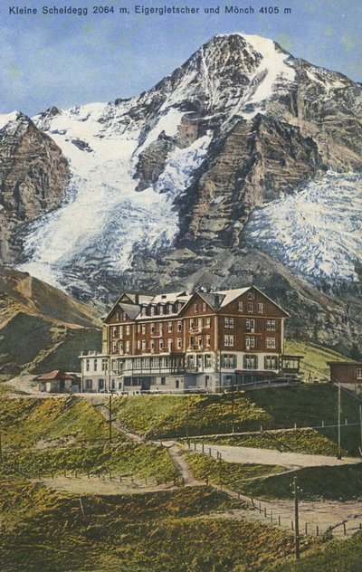 Kleine Scheidegg, Suiza (foto en color) de Photographer Swiss