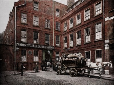 Casa del Dr. Johnson, Ciudad de Londres, c1900 1911 de Pictorial Agency