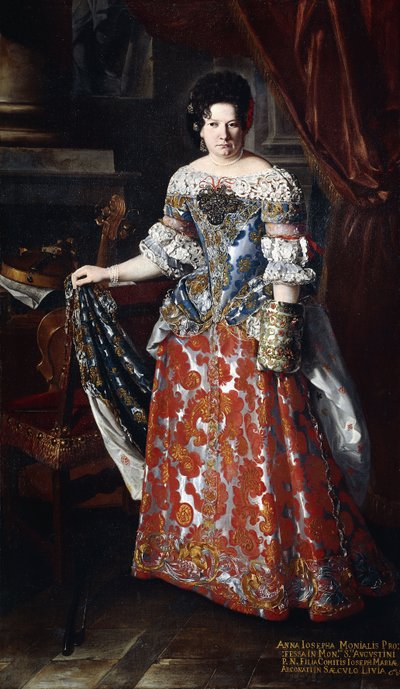 Retrato de Anna Joseph Monialis de Pier Francesco Cittadini