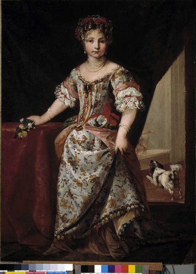 Retrato de una princesa (óleo sobre lienzo) de Pier Francesco Cittidani