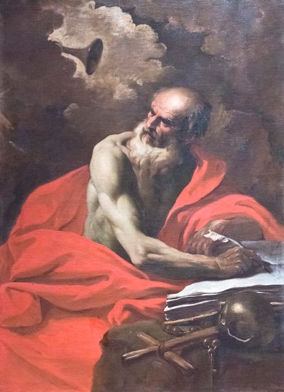 San Jerónimo (óleo sobre lienzo) de Pier Francesco Mola
