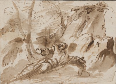 La visión de San Bruno de Pier Francesco Mola