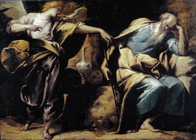 El sueño de Elías (detalle) de Pier Francesco Morazzone