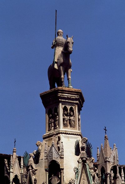 Estatua ecuestre de Cansignorio della Scala de Blaise Nicolas Le Sueur