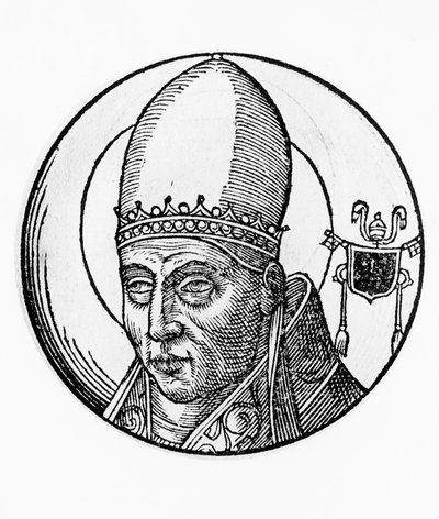 Retrato de San Inocencio I de Blaise Nicolas Le Sueur