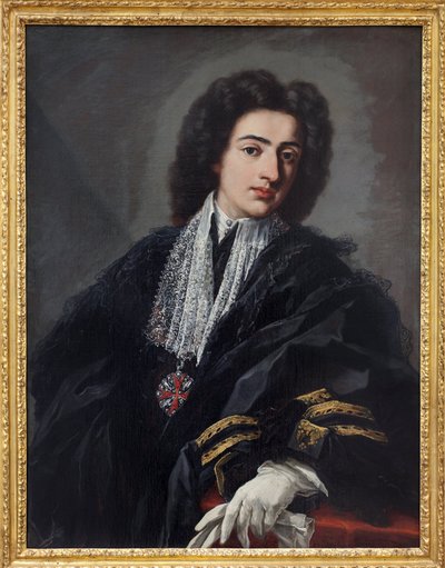 Retrato de Carlo Albani de Pier Leone Ghezzi