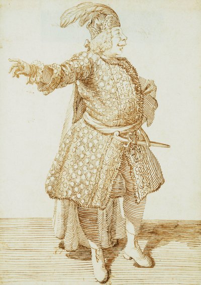 Retrato del castrato Gaetano Caffarelli, c.1735 de Pier Leone Ghezzi