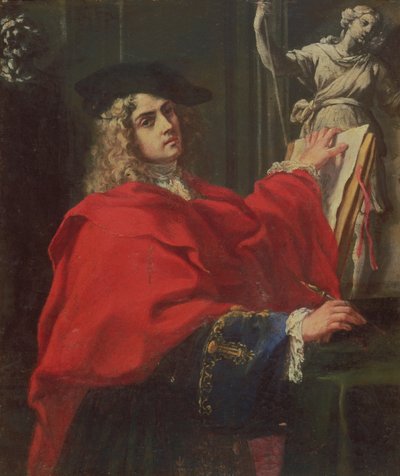 Autorretrato, 1702 de Pier Leone Ghezzi