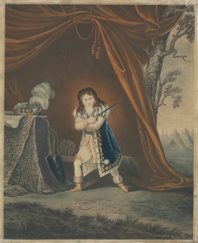 Ricardo III en su Tienda - "Ricardo III", Acto V, Escena III de Piercy Roberts
