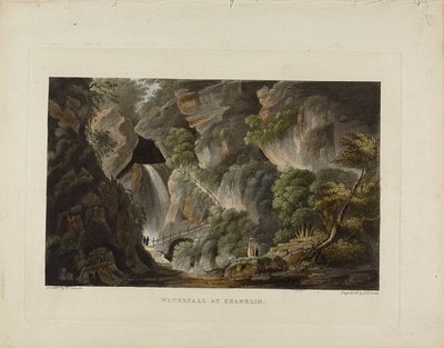 Cascada en Shanklin de Piercy Roberts